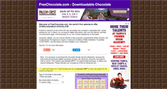 Desktop Screenshot of freechocolate.com